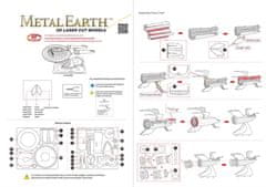 Metal Earth Kovinska Zemlja 3D sestavljanka: Zvezdne steze USS Enterprise NCC-1701