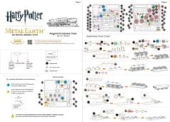 Metal Earth 3D sestavljanka Harry Potter: Hogwarts Express