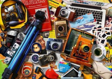 BLUEBIRD Puzzle Retro Camera Collection 1000 kosov