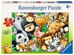 Ravensburger Sestavljanka Plišeji 35 kosov