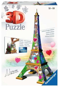 Ravensburger Eifflov stolp 3D puzzle (Love Edition) 216 kosov