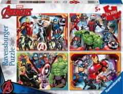 Ravensburger Puzzle Mighty Avengers 4x100 kosov