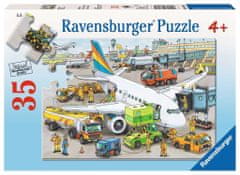 Ravensburger Zaposleno letališče Puzzle 35 kosov