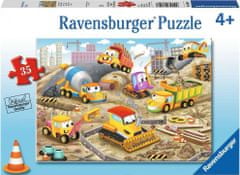 Ravensburger Puzzle - Dvignite streho! 35 kosov