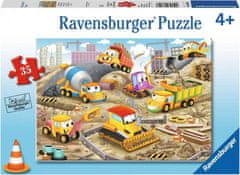 Ravensburger Puzzle - Dvignite streho! 35 kosov