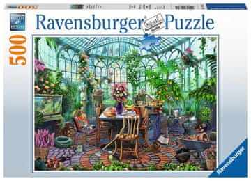 Ravensburger Sestavljanka rastlinjak 500 kosov