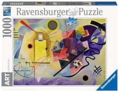 Ravensburger Puzzle Art Collection: rumena, rdeča, modra 1000 kosov