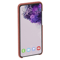 Hama Finest Touch, ovitek za Samsung Galaxy S20 (5G), koralna barva