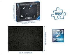 Ravensburger Puzzle Krypt Black 736 kosov