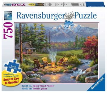 Ravensburger Puzzle Kraljestvo ob reki XL 750 kosov