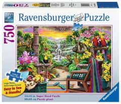 Ravensburger Tropsko tihožitje Puzzle XL 750 kosov