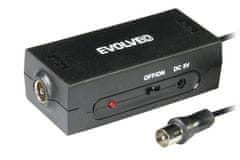 Evolveo Amp 1, FM/DAB+/DVB-T2 antenski ojačevalnik, LTE,4G,5G filter