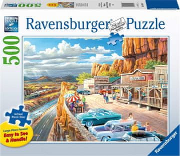 Ravensburger Puzzle Avtobusno postajališče XXL 500 kosov