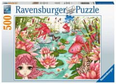 Ravensburger Sestavljanka Minuine sanje o ribniku 500 kosov