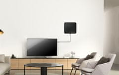 Evolveo Xany 2C LTE 230/5V, aktivna sobna antena FM/DAB+/DVB-T/T2, filter LTE