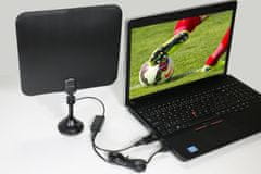 Evolveo Xany 2C LTE 230/5V, aktivna sobna antena FM/DAB+/DVB-T/T2, filter LTE