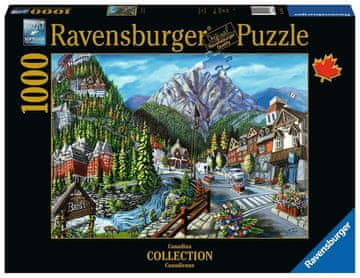 Ravensburger Puzzle Dobrodošli v Banffu 1000 kosov