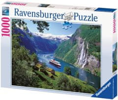 Ravensburger Norveški fjord Puzzle 1000 kosov
