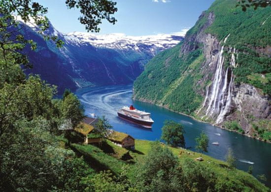 Ravensburger Norveški fjord Puzzle 1000 kosov