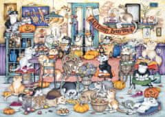 Ravensburger Puzzle Crazy Cats: Autumn Feast 1000 kosov