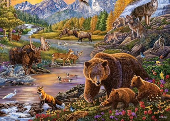 Ravensburger Puzzle Divjina XXL 500 kosov
