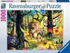 Ravensburger Lvi, tigri in medvedi sestavljanka 1000 kosov