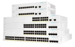 Cisco CBS250 Smart 8-portni GE, delni PoE, namizni, dodatni napajalnik