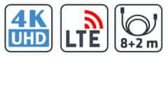 Evolveo Xany 2v1, aktivna zunanja/notranja antena FM/DAB+/DVB-T2, LTE,4G,5G filter