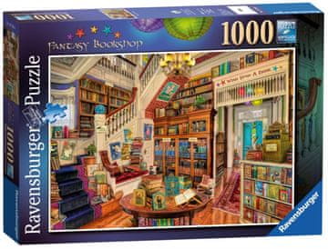 Ravensburger Fantastična knjigarna Puzzle 1000 kosov