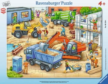 Ravensburger Sestavljanka Velika gradbena vozila 40 kosov
