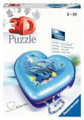 Ravensburger 3D sestavljanka Srce podvodni svet 54 kosov