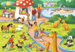 Ravensburger Dan v živalskem vrtu sestavljanka 2x24 kosov