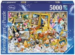 Ravensburger Mickey the Painter Puzzle 5000 kosov