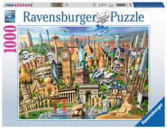 Ravensburger Svetovne znamenitosti Puzzle 1000 kosov