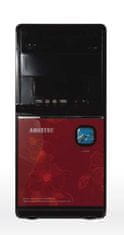 AMEI AM-C1002BR/Micro ATX/črna in rdeča