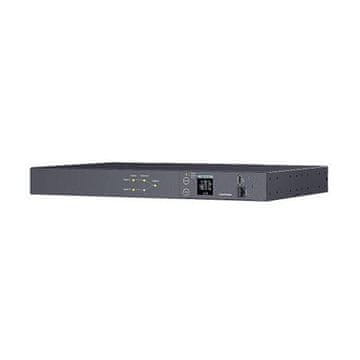 CyberPower Rack ATS PDU, merljiv, 1U, 16A, vhod 2x IEC C20, izhod 8x C13, 2x IEC C19