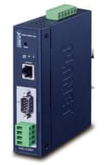 Planet MODBUS industrijski prehod RS-232/422/485 v IP, 1x COM, 100Base-TX, RTU/ACSII, -40 do +75°C, 9-48VDC, IP30
