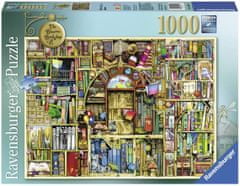Ravensburger Puzzle Bizarna knjižnica 2, 1000 kosov