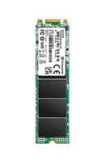 Transcend MTS825S 500GB M.2 SSD, 2280 SATA III 6Gb/s (3D TLC), 530MB/s R, 480MB/s W