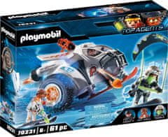 Playmobil PLAYMOBIL Top agenti 70231 Snežni gliser za vohunsko ekipo