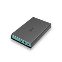 I-TEC USB-C/USB-A 2x M.2 SATA RAID Razširjeno ohišje