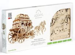 UGEARS 3D lesena mehanska sestavljanka Dostavljavec