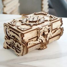 UGEARS 3D lesena mehanska sestavljanka Antique Jewelry Box