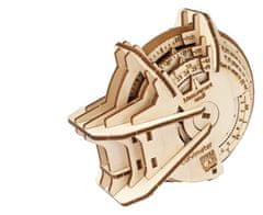 UGEARS 3D lesena mehanska sestavljanka STEM krivulja (deskriptor)