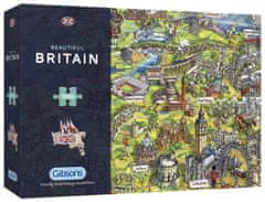 Gibsons Puzzle Čudovita Britanija 1000 kosov