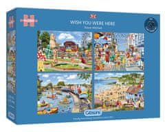 Gibsons Puzzle Želel bi si biti tukaj 4x500 kosov