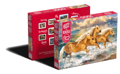 Cherry Pazzi Puzzle - Konji v vodi 1000 kosov