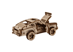Wooden city Lesena mestna sestavljanka 3D Rally Car 4, lesena