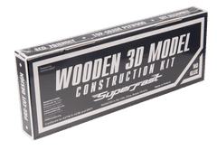 Wooden city 3D sestavljanka Superhitri ameriški traktor z vleko