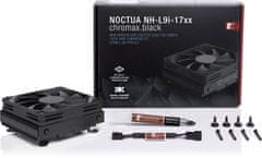Noctua NH-L9i 17xx chromax.black, nizkoprofilni procesorski hladilnik, Intel LGA 1700